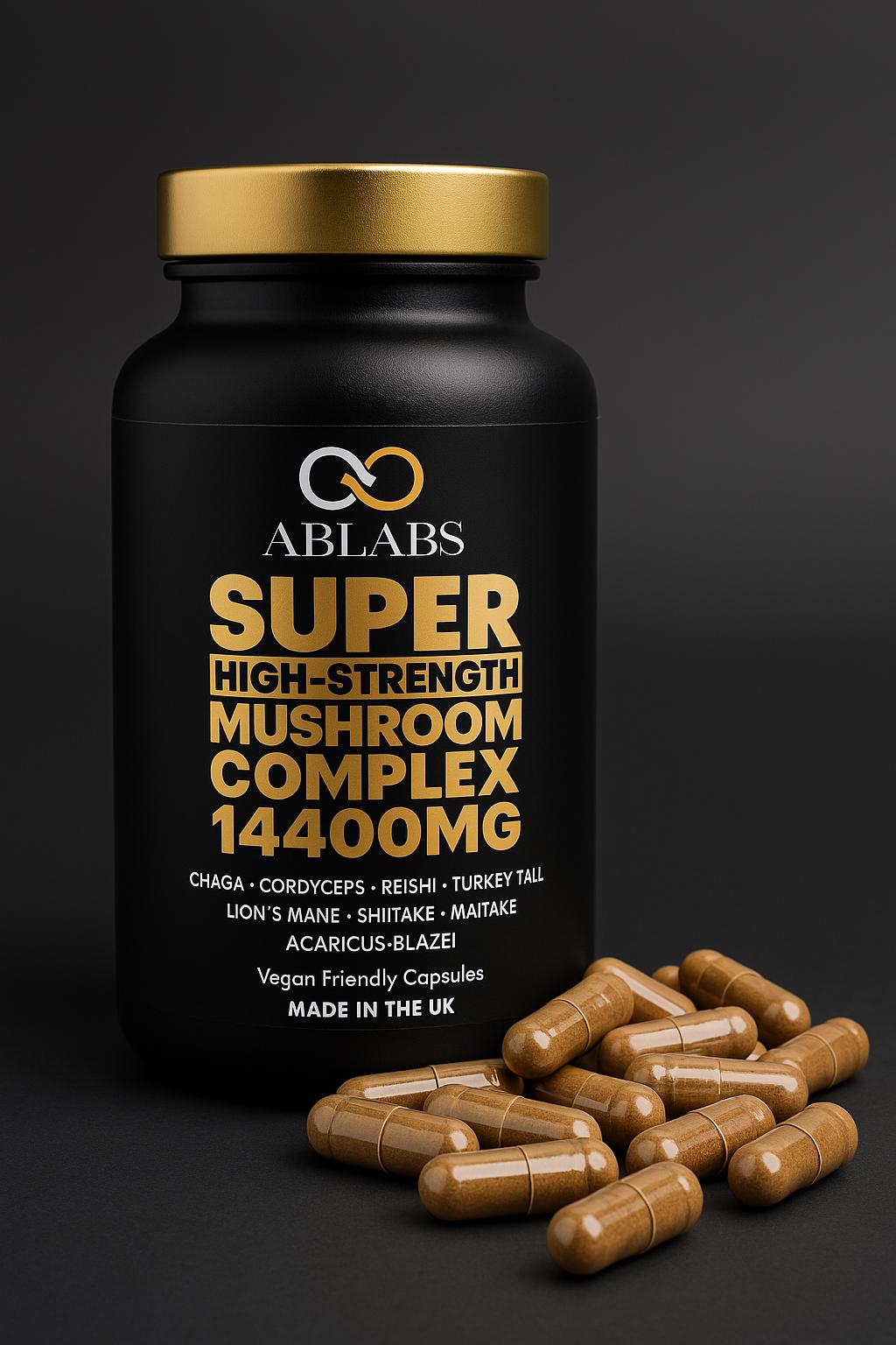 ABLABS Super High-Strength Mushroom Complex 14400mg